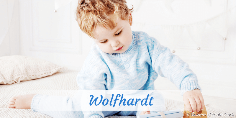 Baby mit Namen Wolfhardt