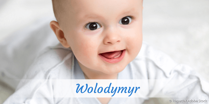 Baby mit Namen Wolodymyr