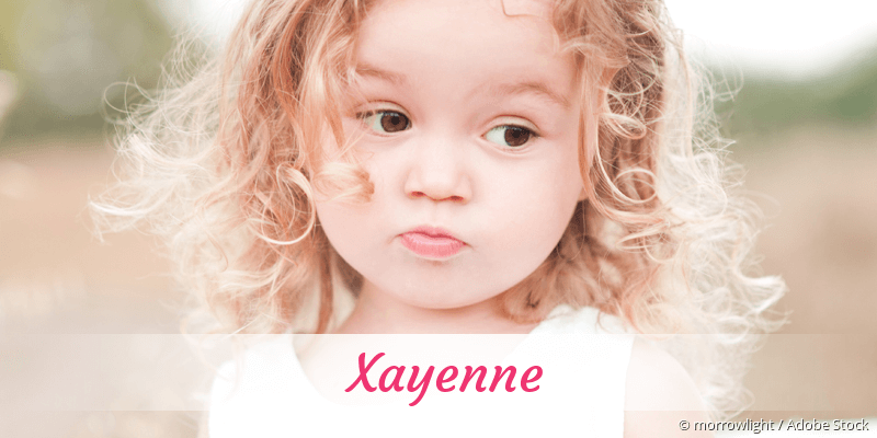 Baby mit Namen Xayenne