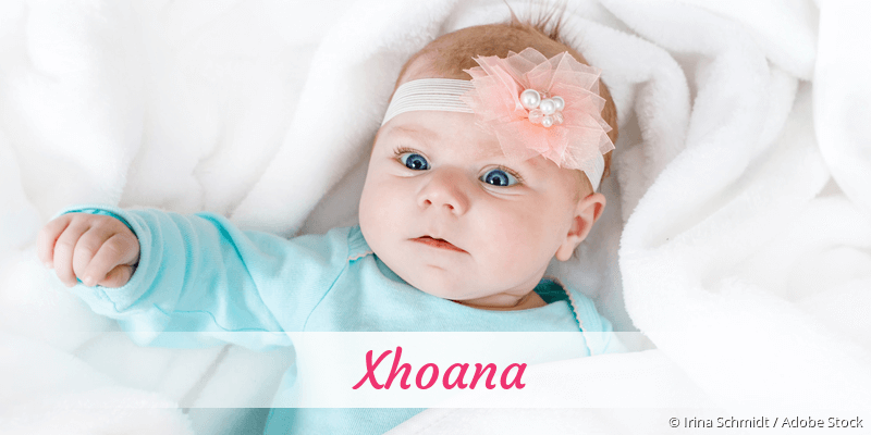 Baby mit Namen Xhoana