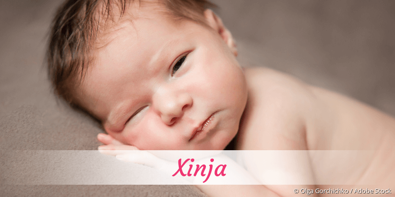 Baby mit Namen Xinja