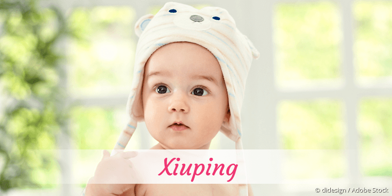 Baby mit Namen Xiuping