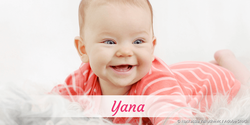 Baby mit Namen Yana