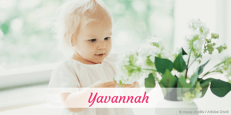 Baby mit Namen Yavannah