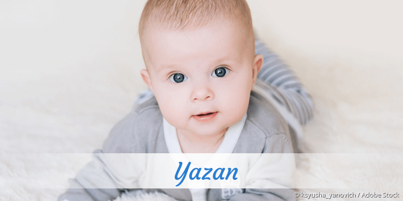 Baby mit Namen Yazan