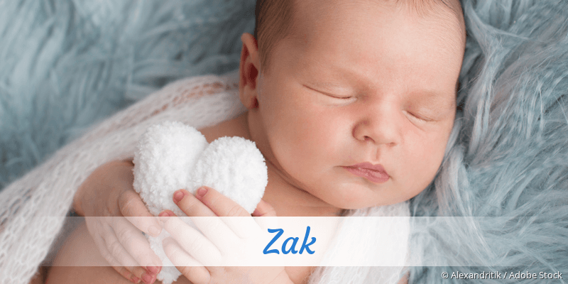 Baby mit Namen Zak