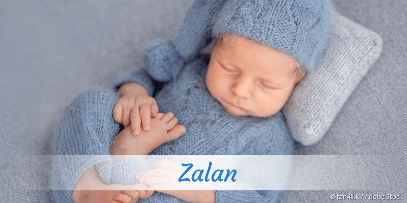 Baby mit Namen Zalan