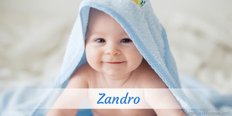 Baby mit Namen Zandro
