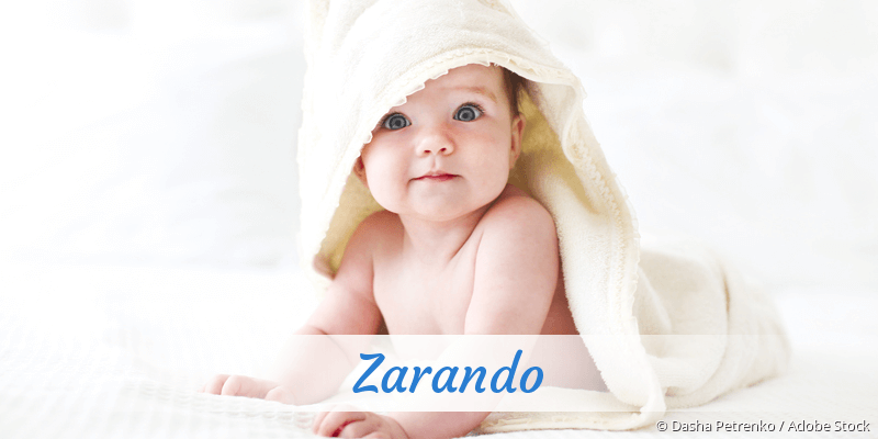 Baby mit Namen Zarando