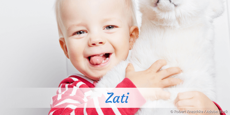 Baby mit Namen Zati
