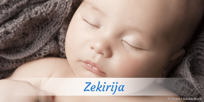 Baby mit Namen Zekirija