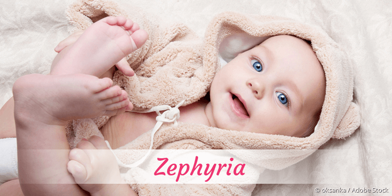 Baby mit Namen Zephyria