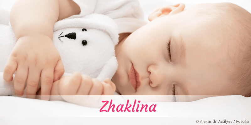 Baby mit Namen Zhaklina
