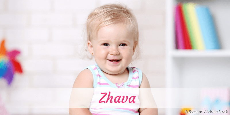 Baby mit Namen Zhava