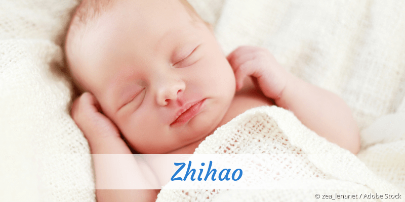 Baby mit Namen Zhihao