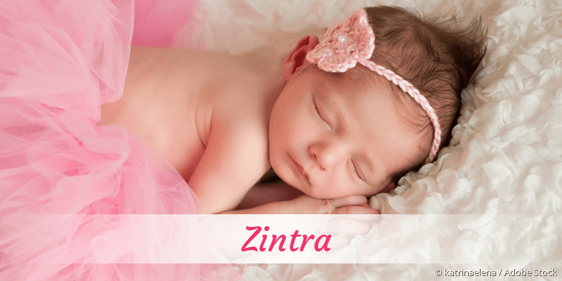 Baby mit Namen Zintra