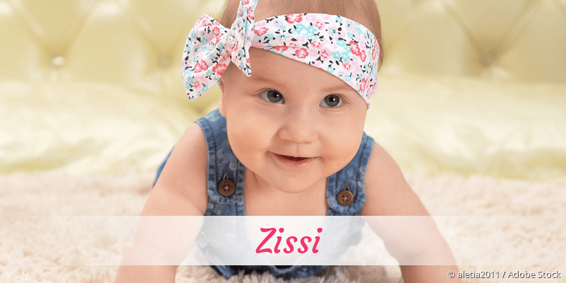 Baby mit Namen Zissi