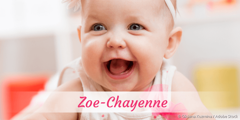 Baby mit Namen Zoe-Chayenne