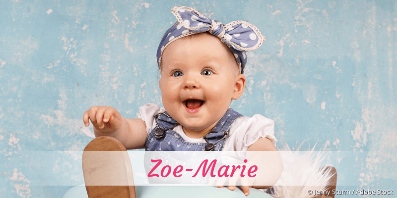 Baby mit Namen Zoe-Marie