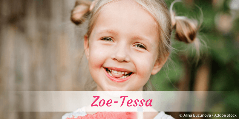 Baby mit Namen Zoe-Tessa