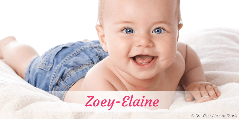 Baby mit Namen Zoey-Elaine