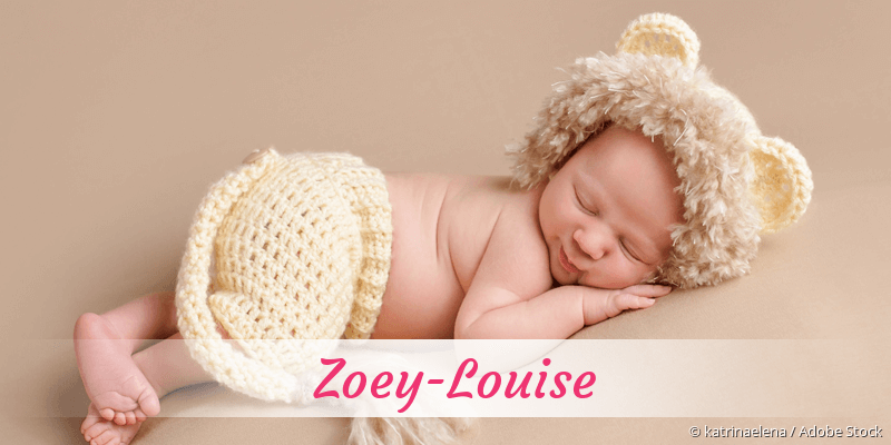 Baby mit Namen Zoey-Louise