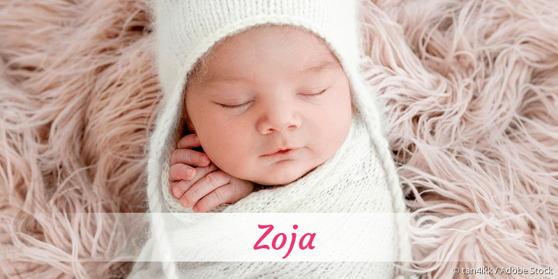 Baby mit Namen Zoja