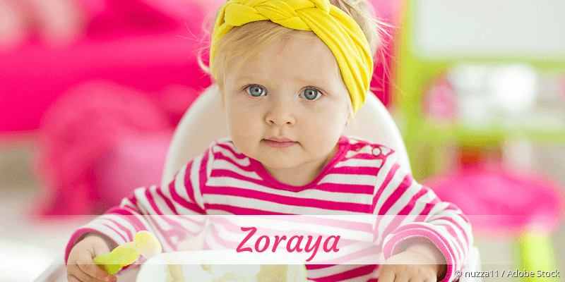 Baby mit Namen Zoraya