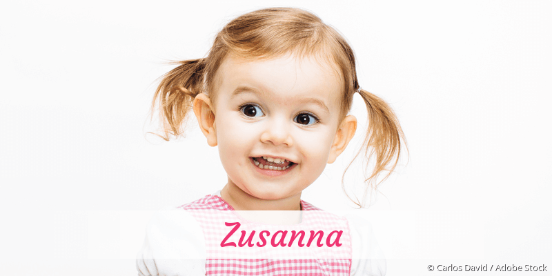 Baby mit Namen Zusanna