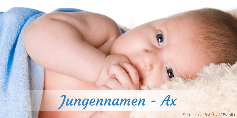 Jungennamen mit Ax