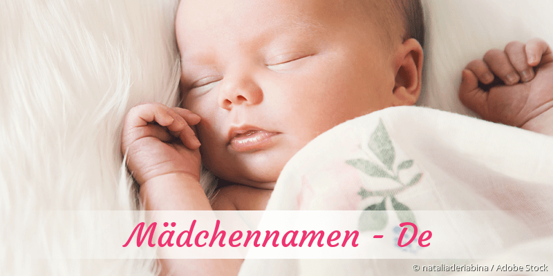 Mdchennamen mit De