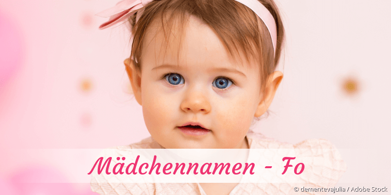 Mdchennamen mit Fo