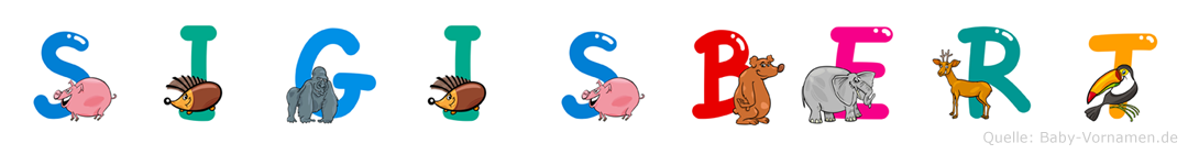 Sigisbert im Tieralphabet