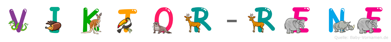 Viktor-Rene im Tieralphabet
