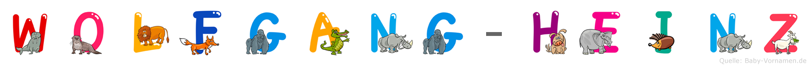 Wolfgang-Heinz im Tieralphabet