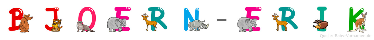 Björn-Erik im Tieralphabet