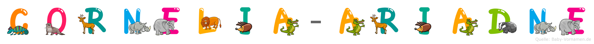 Cornelia-Ariadne im Tieralphabet