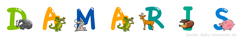Damaris im Tieralphabet