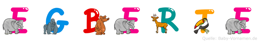 Egberte im Tieralphabet