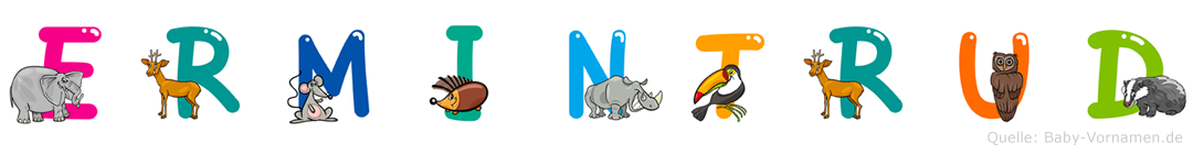 Ermintrud im Tieralphabet