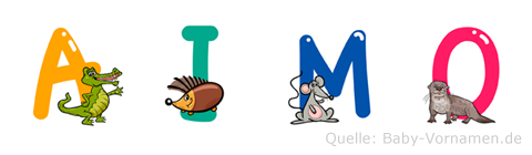 Aimo im Tieralphabet