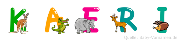 Käri im Tieralphabet
