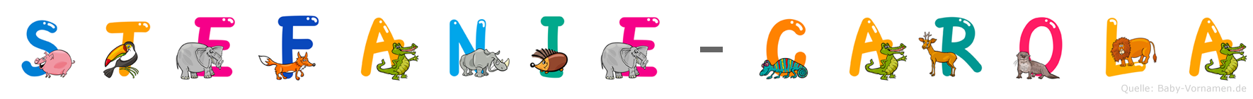 Stefanie-Carola im Tieralphabet
