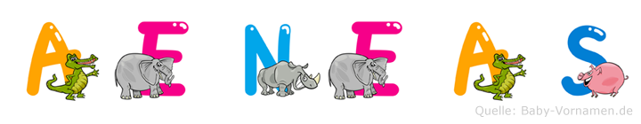 Aeneas im Tieralphabet