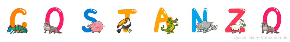 Costanzo im Tieralphabet