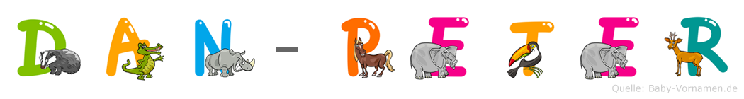 Dan-Peter im Tieralphabet