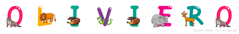 Oliviero im Tieralphabet