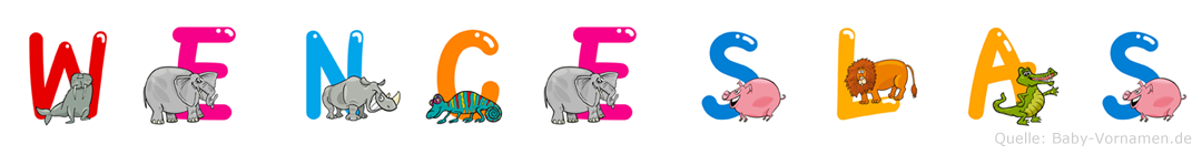 Wenceslas im Tieralphabet