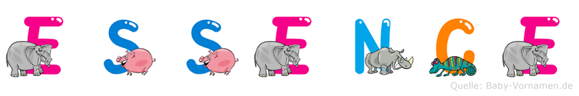Essence im Tieralphabet