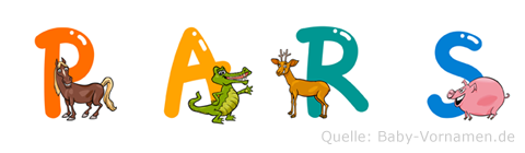 Pars im Tieralphabet